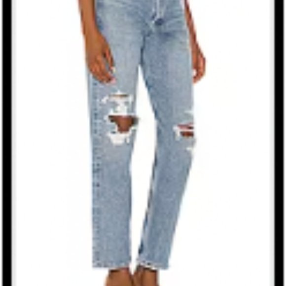 Agolde Mid Rise Loose Fit - Picture 1 of 4